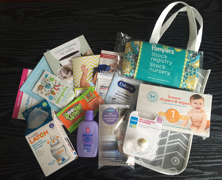 target free baby gift bag